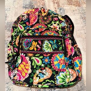 Vera BradleyDisney Minnie Mouse Multicolor Floral Backpack